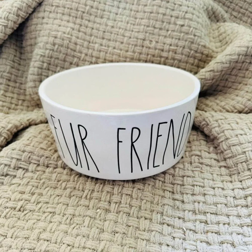 Rae Dunn FUR FRIEND Dog
Bowl - Large - collectable - Picture 1 of 2